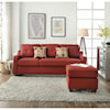 Acme Furniture Cleavon II Sectional Sofa (Rev. Chaise) & 2 Pillows