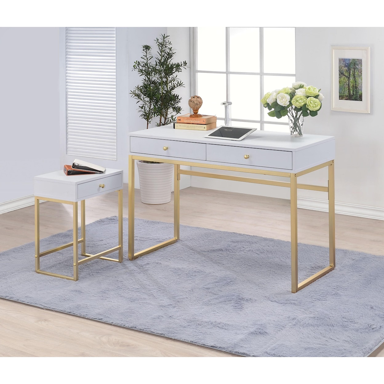 Acme Furniture Coleen Side Table