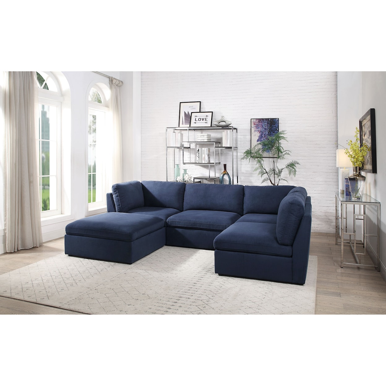 Acme Furniture Crosby Ottoman