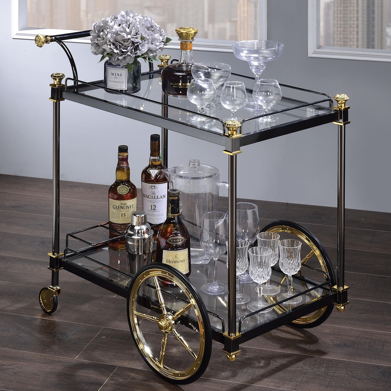 Acme Furniture Cyrus Serving Cart