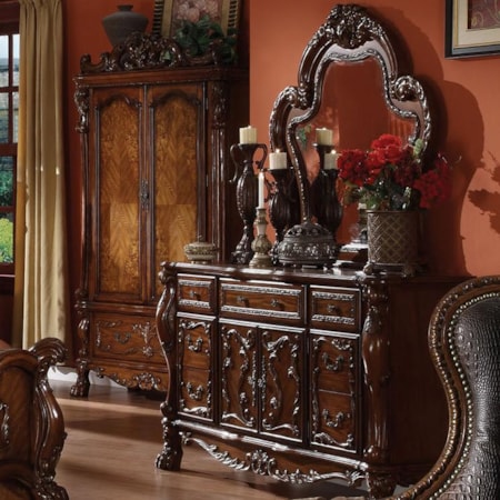 Dresser and Mirror