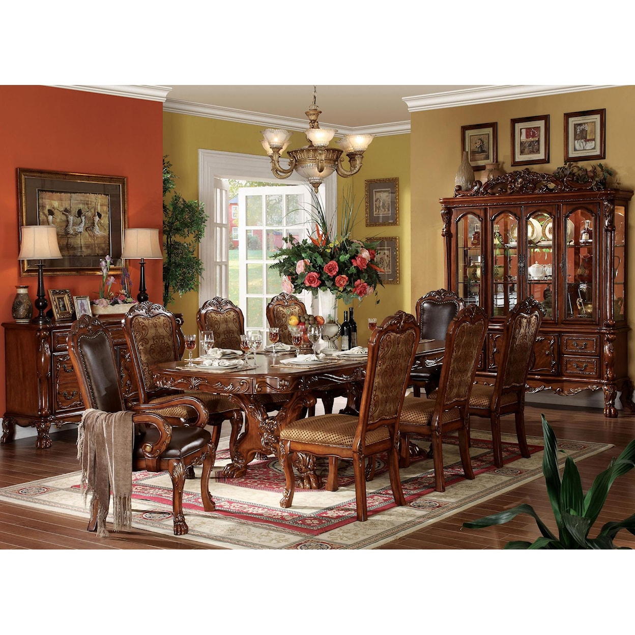 Acme Furniture Dresden II 9 Piece Dining Set