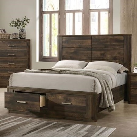 Eastern King Storage Bed