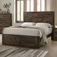 Contemporary King Low Profile Bed