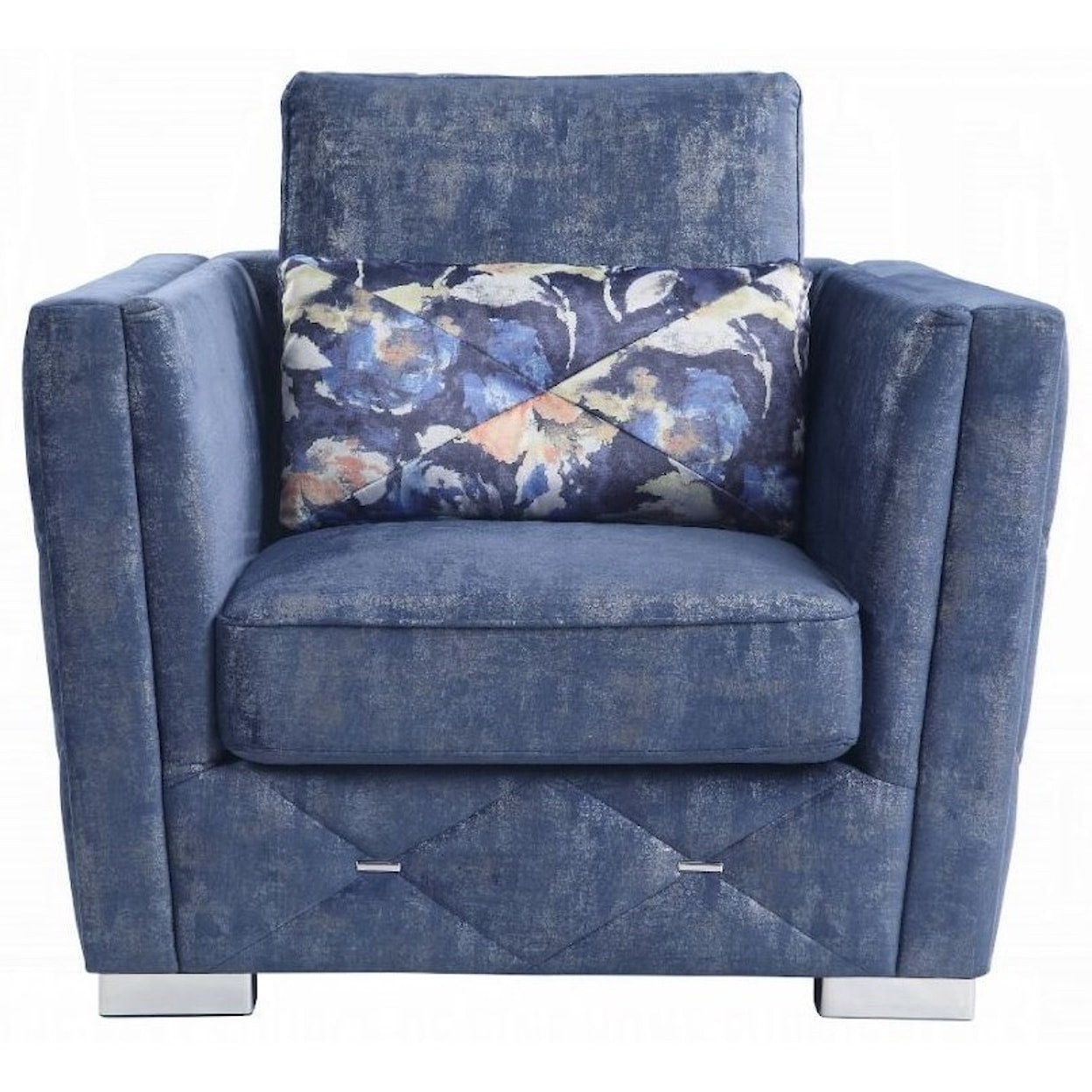 Acme Furniture Emilia Chair with 1 Pillow