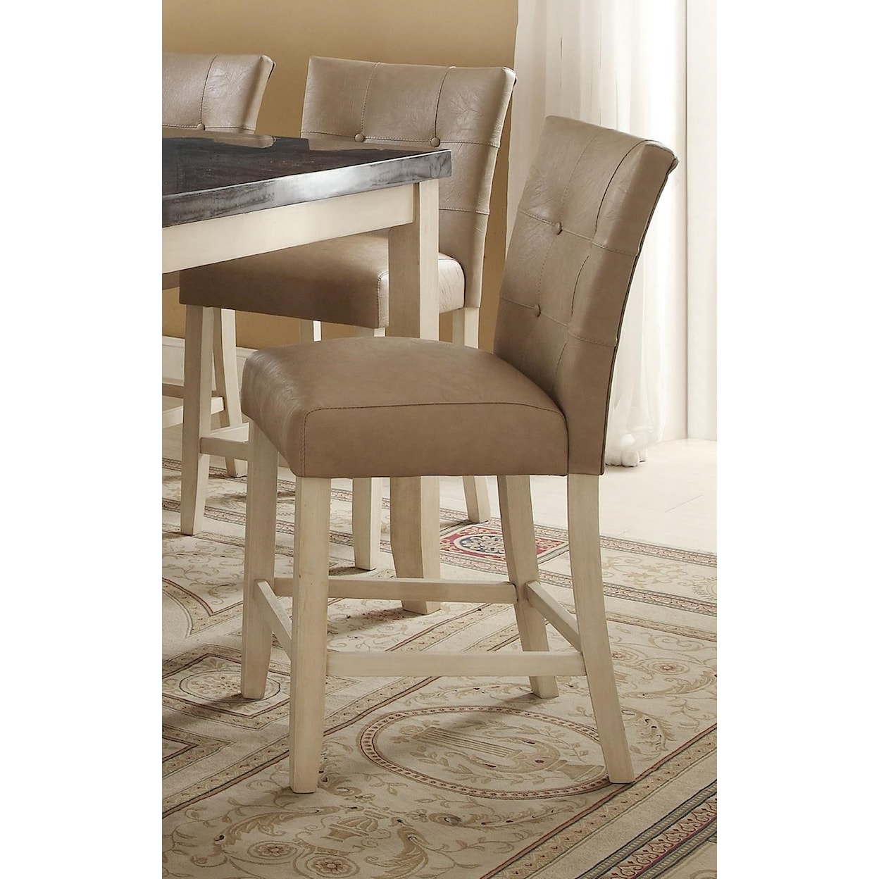 Acme Furniture Faymoor Counter Height Chair 2-Pack