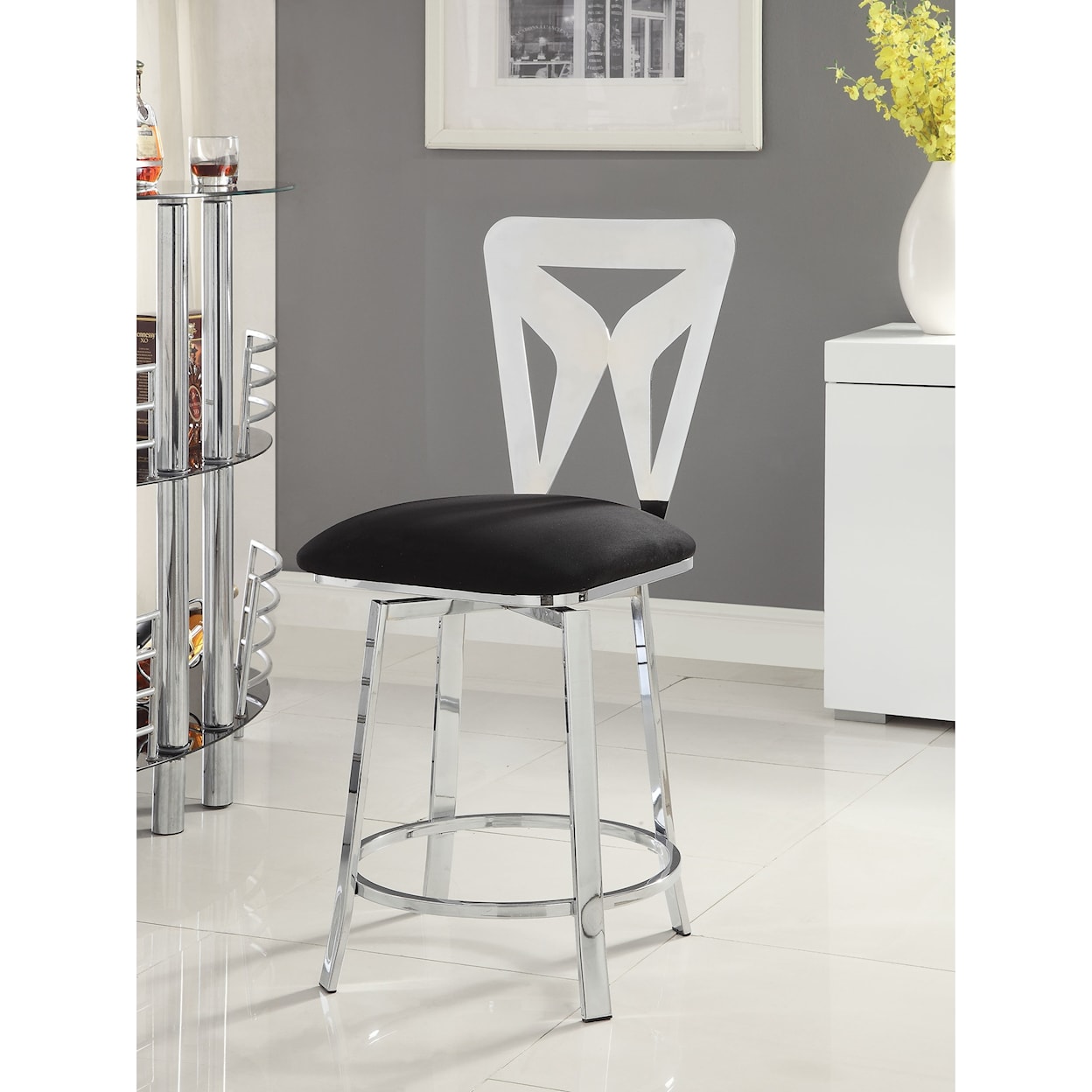 Acme Furniture Felice Counter Height Bar Stool