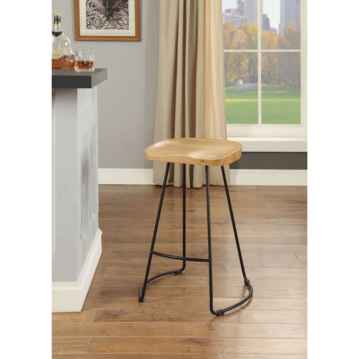 Acme Furniture Fidelis Counter Height Stool
