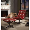 Acme Furniture Gandy Chair and Ottoman Set