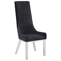 Contemporary Upholstered Side Chair