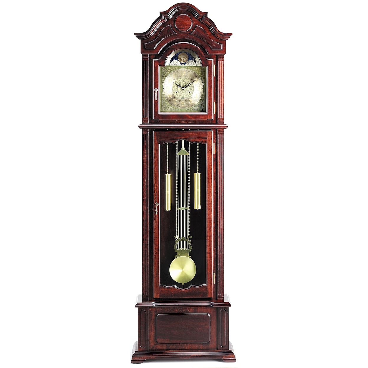 Acme Furniture Grandfather Clocks Dark Walnut Finish Grandfather Clock