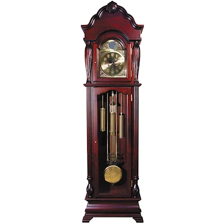 Cherry Bass Wood Grandfather Clock