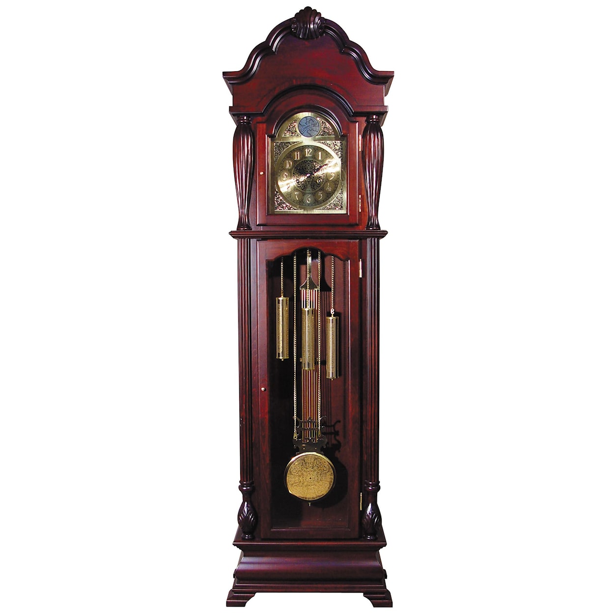 Acme Furniture Grandfather Clocks Cherry Bass Wood Grandfather Clock