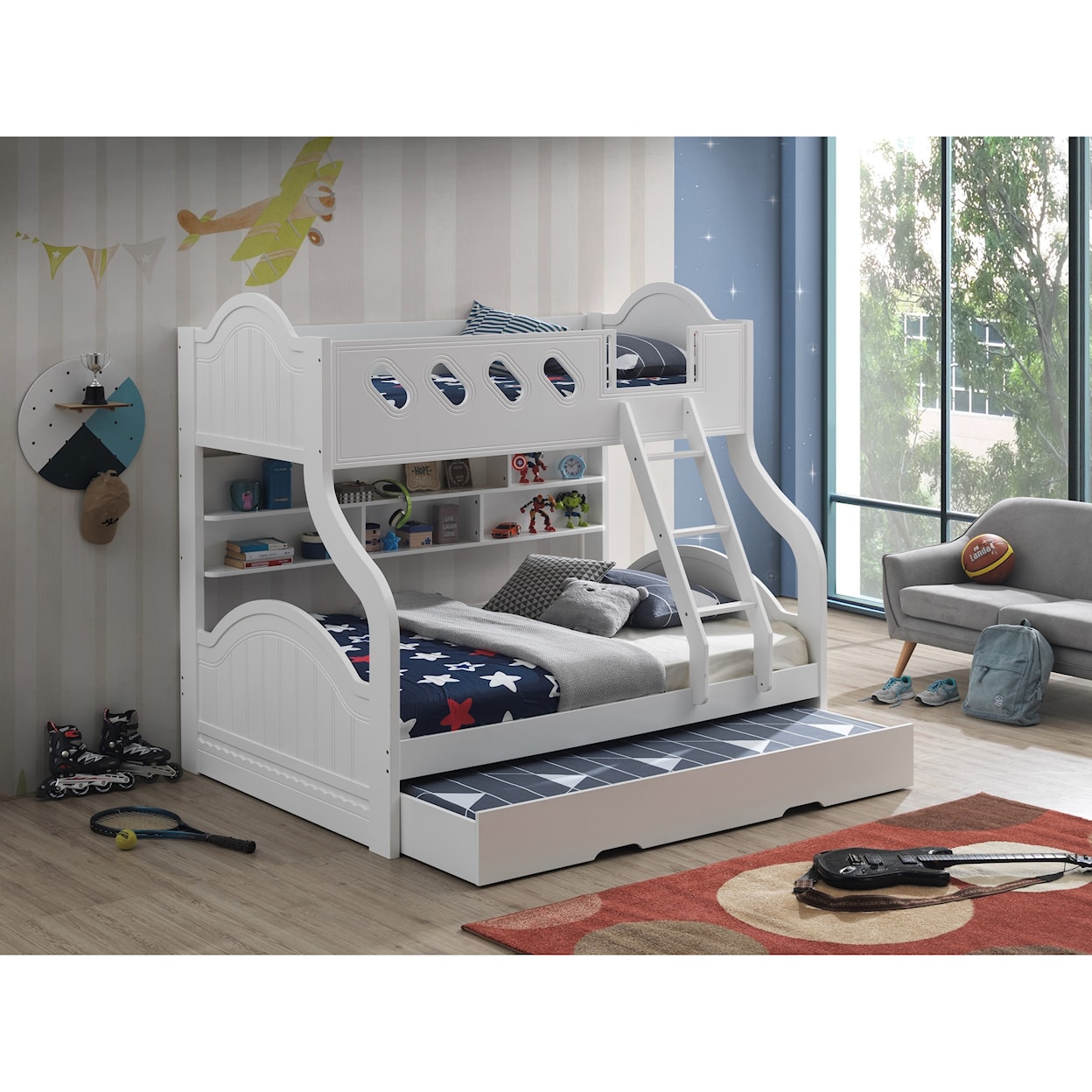 Acme Furniture Grover Twin Over Full Bunk Bed