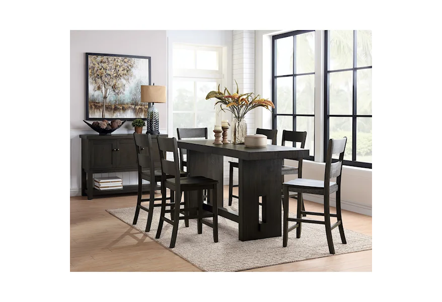 Haddie Formal Dining Room Group by Acme Furniture at Dream Home Interiors