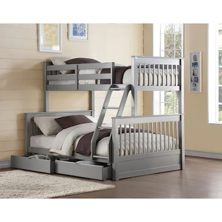 Twin Over Full Bunk Bed