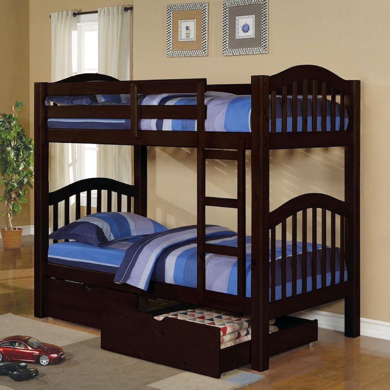 Acme Furniture Heartland  Bunkbed & Drawers