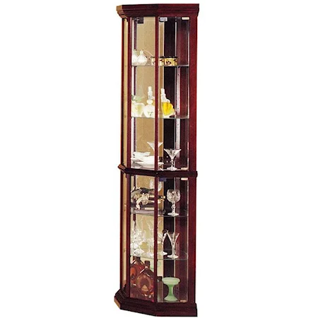 Glass Corner Cabinet