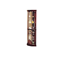 Glass Corner Curio Cabinet