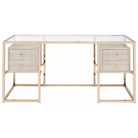 Modern Desk with Drawers