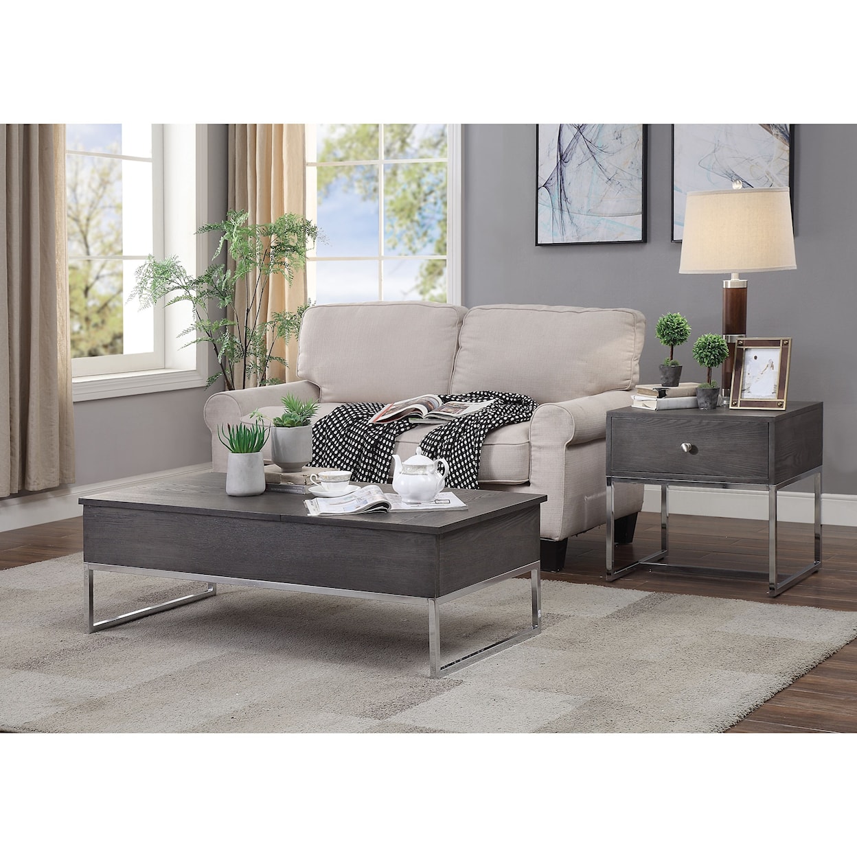 Acme Furniture Iban End Table