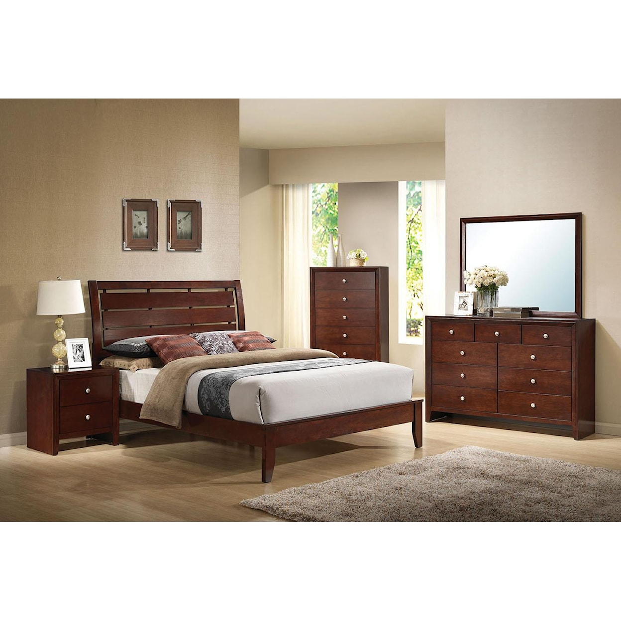 Acme Furniture Ilana Dresser with Mirror