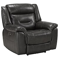Casual Power Motion Recliner with USB Charging