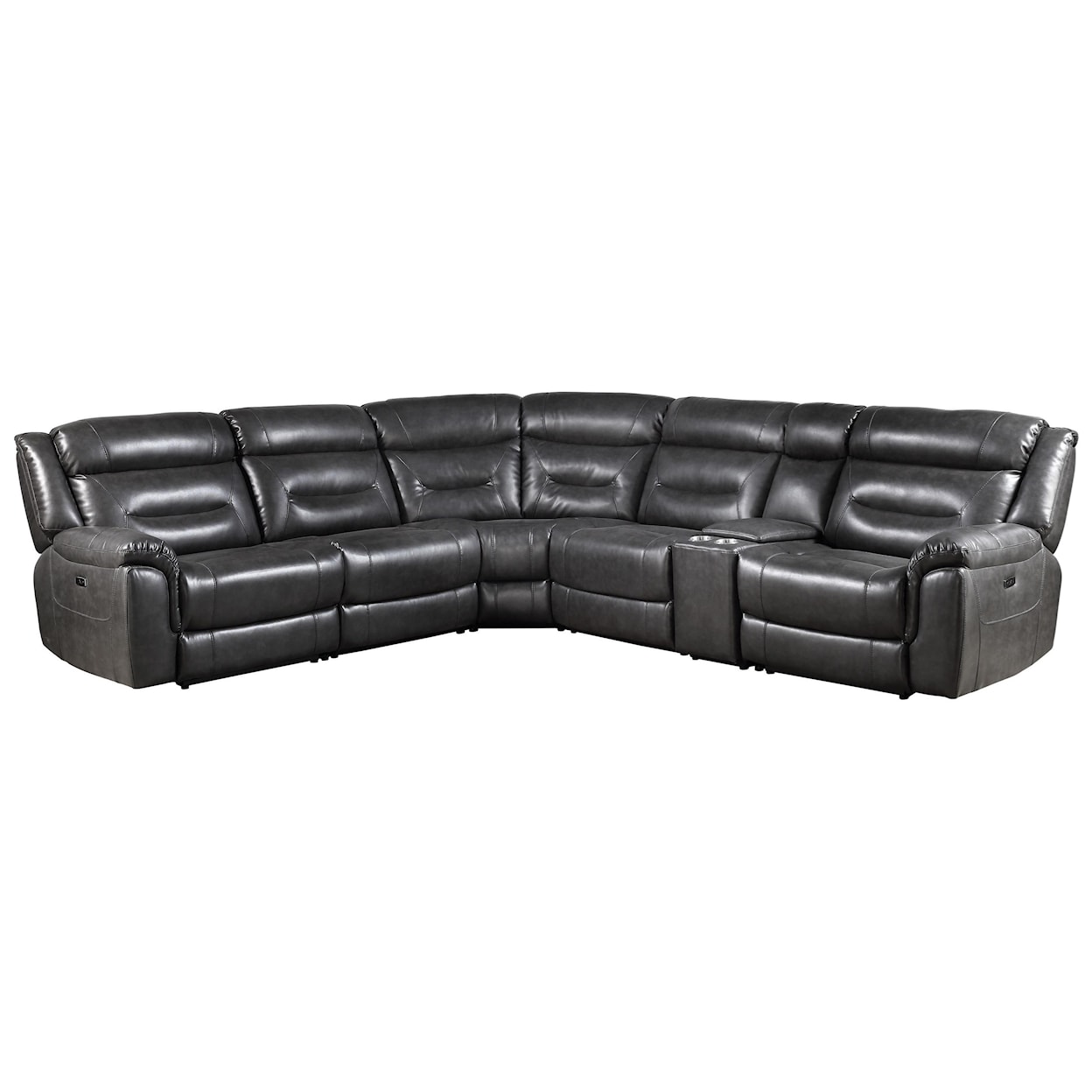 Acme Furniture Imogen Power Motion Sectional Sofa