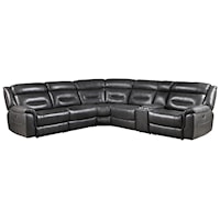 Power Motion Sectional Sofa with USB Charging