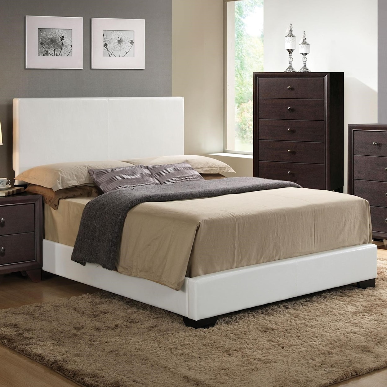 Acme Furniture Ireland III Queen Bed (Panel)