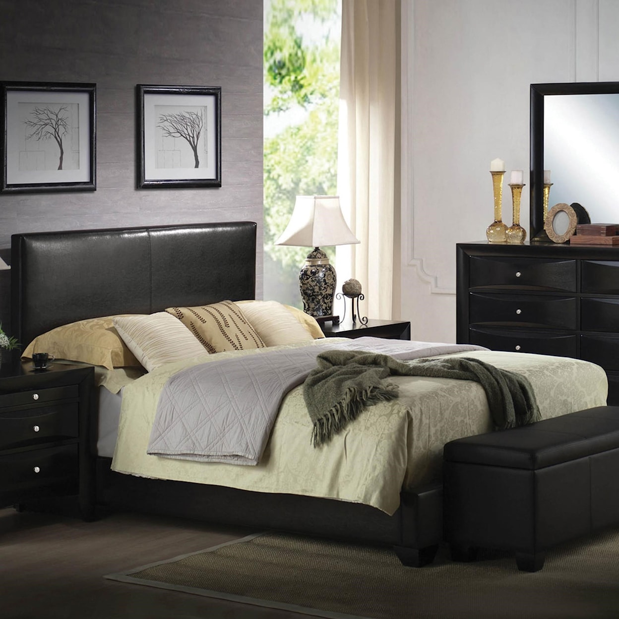 Acme Furniture Ireland III Full Bed (Panel)