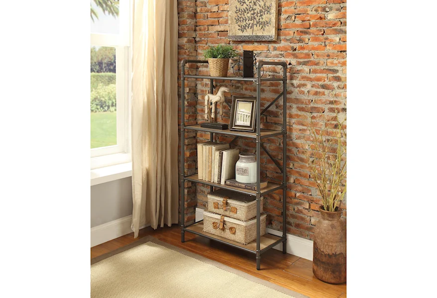 Itzel Bookshelf by Acme Furniture at Value City Furniture