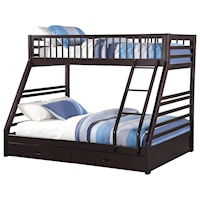 Twin XL/Queen Bunk Bed w/Drw