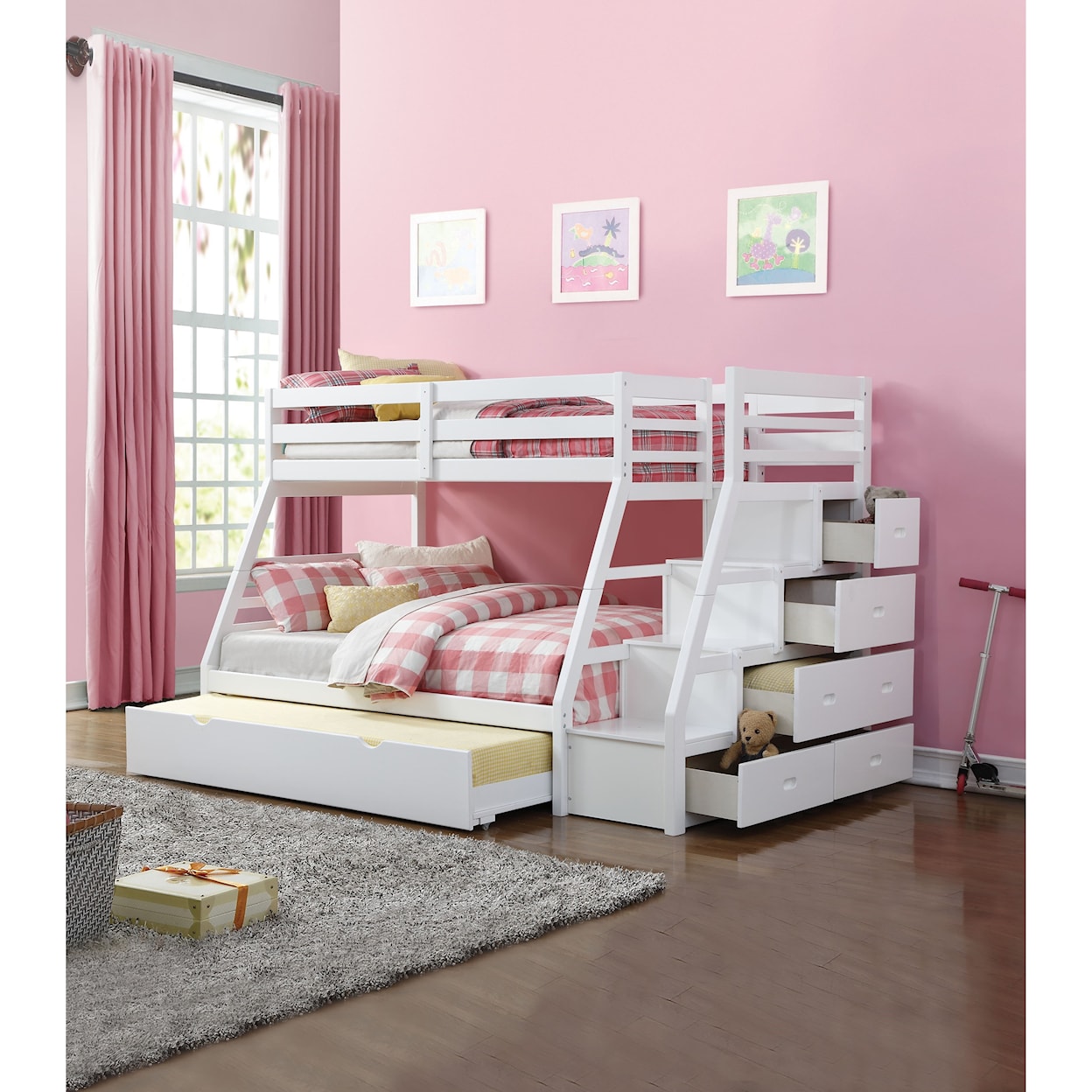 Acme Furniture Jason Bunkbed & Trundle