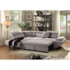 Acme Furniture Jemima Sectional Sofa w/Sleeper