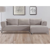 Contemporary Sectional Sofa with Chaise