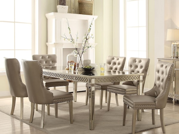 Dining Set with 6 Chairs