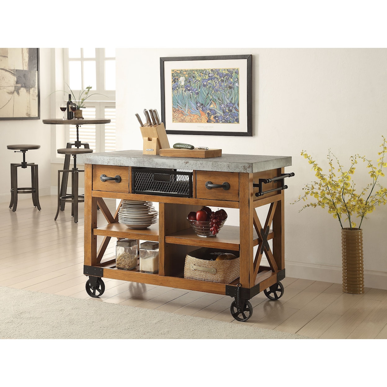 Acme Furniture Kailey Kitchen Cart