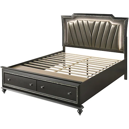 Queen Bed (LED HB)