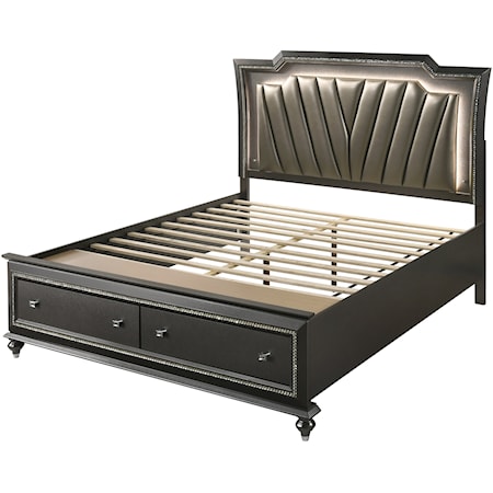 Queen Bed (LED HB)