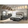 Acme Furniture Kaitlyn Queen Bed (LED HB)