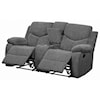 Acme Furniture Kalen Reclining Loveseat with Console