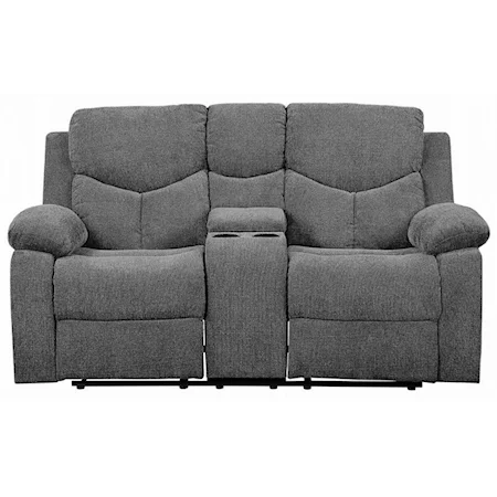 Reclining Loveseat with Console