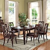 Acme Furniture Keenan Transitional Dining Table and Chair Set