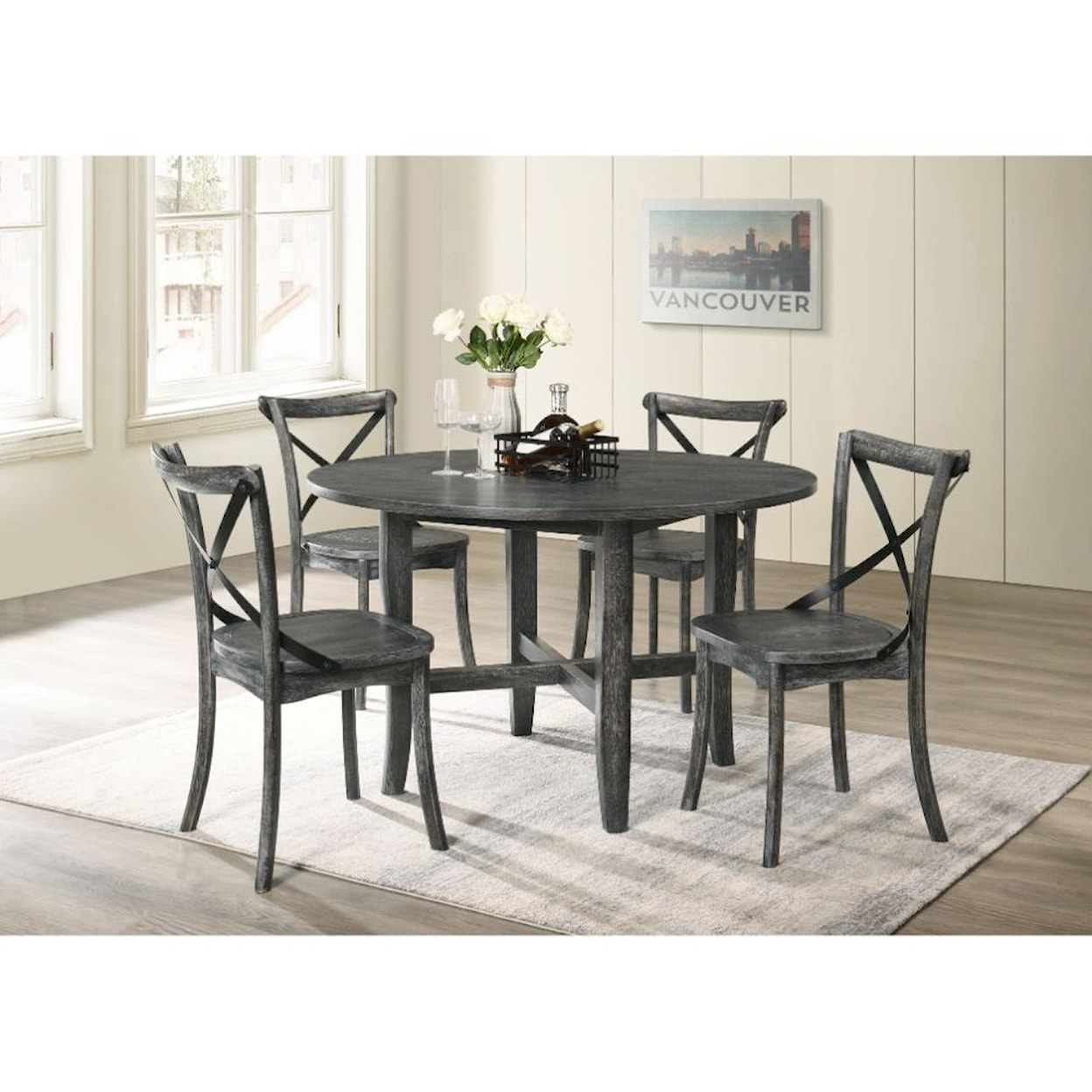 Acme Furniture Kendric 5-Piece Table and Chair Set