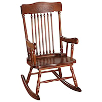 Youth Rocking Chair in Tobacco Finish