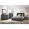 Acme Furniture Lantha King Bookcase Bed 