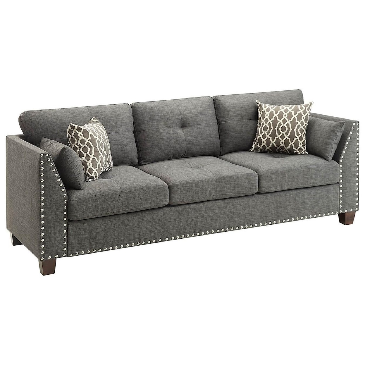 Acme Furniture Laurissa Sofa w/4 Pillows