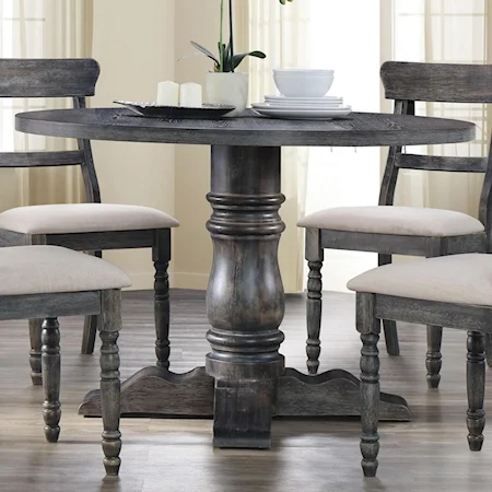 Dining Table w/Pedestal
