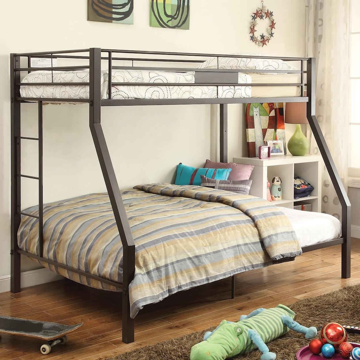 Acme Furniture Limbra Twin Over Full Bunk Bed